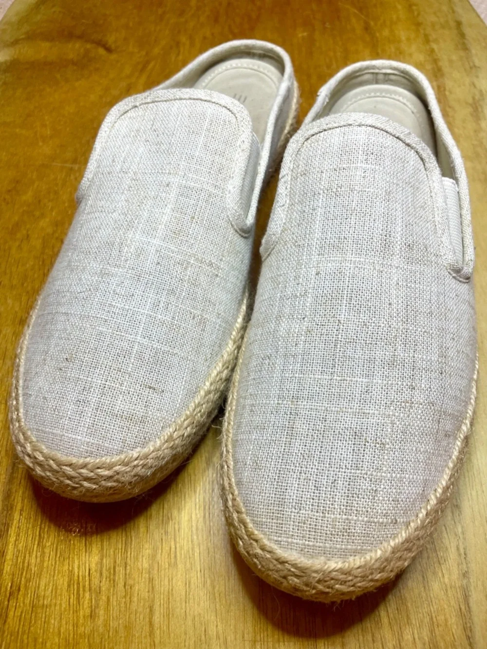 Esprit  Linen Espadrille Slip-On Sneakers size 10‎